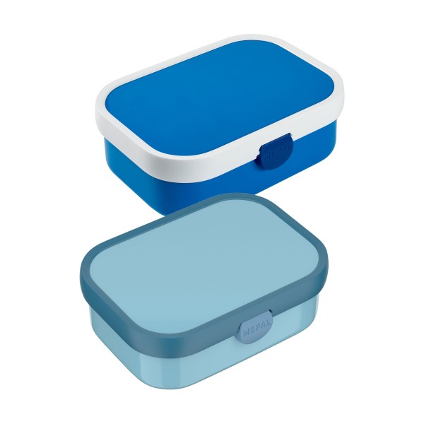 Mepal CAMPUS Brotdose mit Gabel blau & cool blue 2er Set (2025)