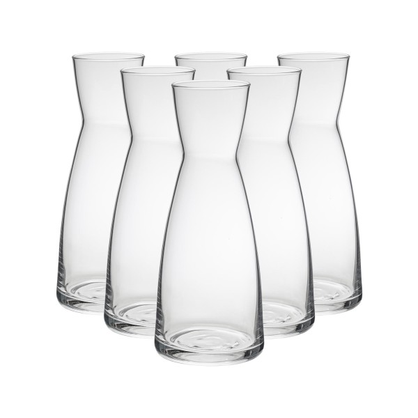 Bormioli Rocco YPSILON Karaffe 1 L 6er Set
