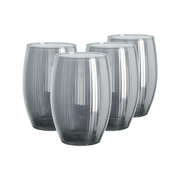 Ritzenhoff & Breker Elysia Windlicht ø 14 cm silber 4er Set - DS