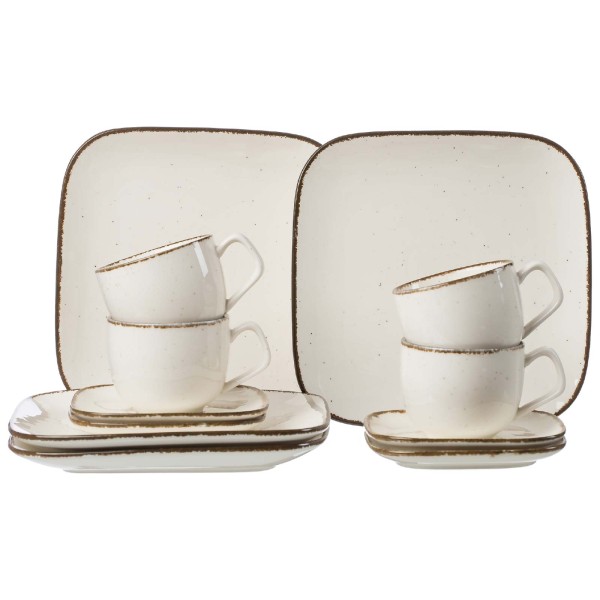 Ritzenhoff & Breker Casa Kaffeeservice 12-teilig Creme - DS