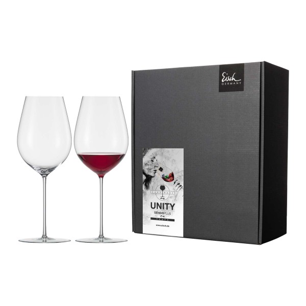 Eisch Unity SensisPlus Bordeauxgläser Grand Cru im 2er Geschenkkarton