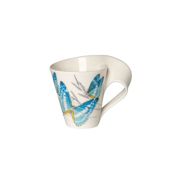 Villeroy & Boch NewWave Caffè Becher mit Henkel 300 ml Morpho Cypris - DS