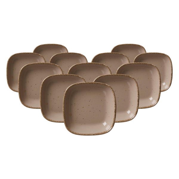 Ritzenhoff & Breker Casa Dipschale ø 9 cm 12er Set grau - DS