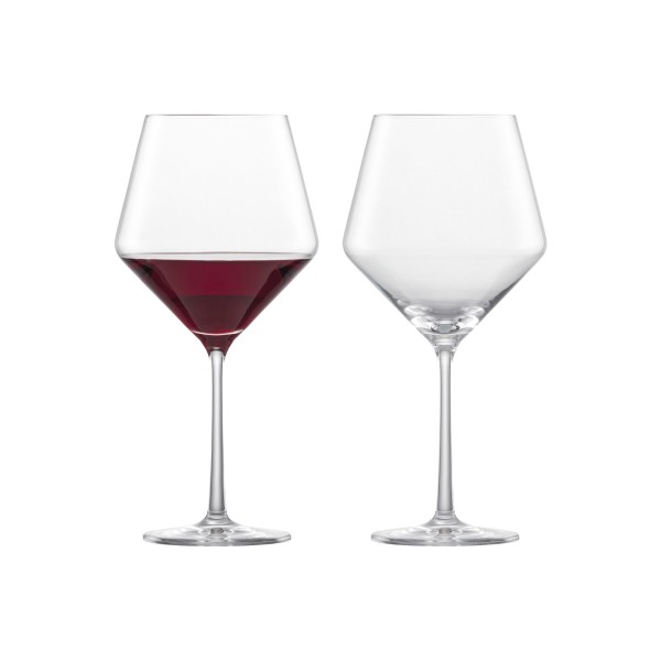 Zwiesel Glas PURE Burgunder Rotweinglas 2er Set