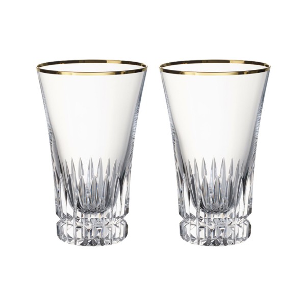 Villeroy & Boch Grand Royal Gold Longdrinkglas 300 ml 2er Set - DS