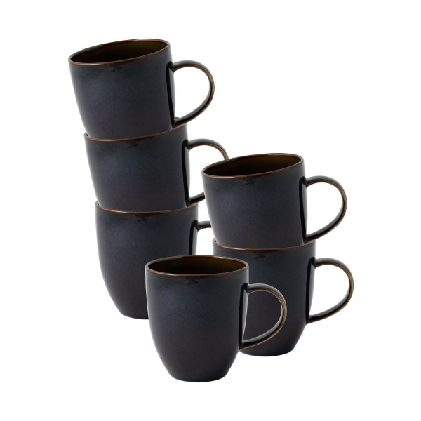 like. by Villeroy & Boch Crafted Denim Kaffeebecher 358 ml 6er Set - DS