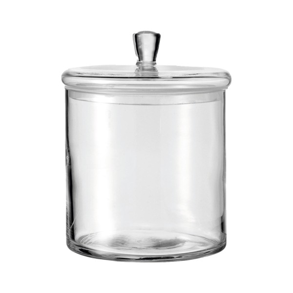 Leonardo TOP Glasdose mit Deckel handgefertigt 1,5 l