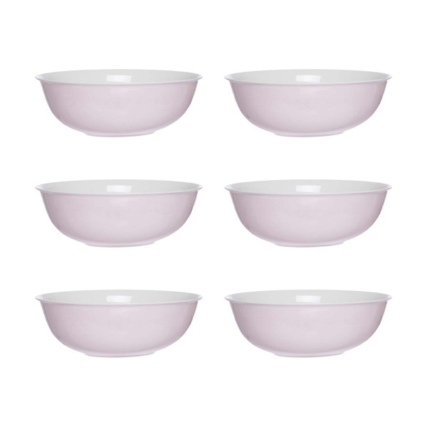 Ritzenhoff & Breker DOPPIO Bowlschale 18,5 cm rosé 6er Set - A