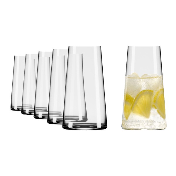 Stölzle Lausitz POWER Longdrinkglas 458 ml 6er Set