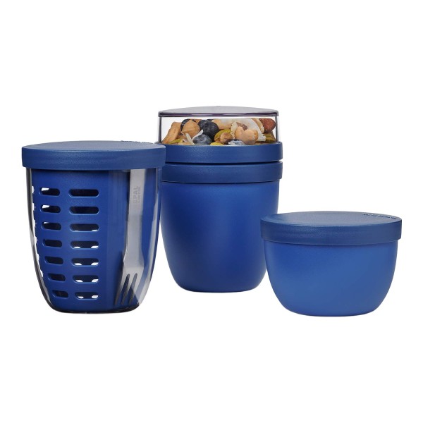 Mepal ELLIPSE Pot-Set 3-teilig Vivid Blue