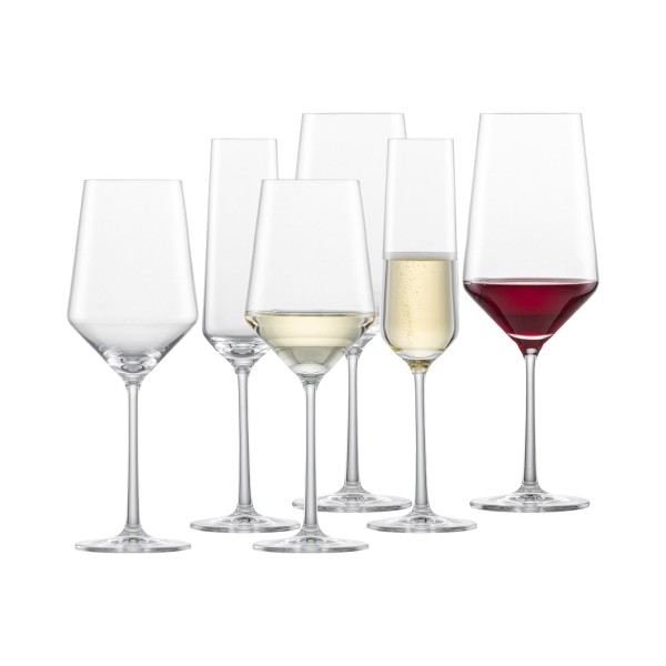 Zwiesel Glas PURE Wein- und Sektgläserset 6-teilig