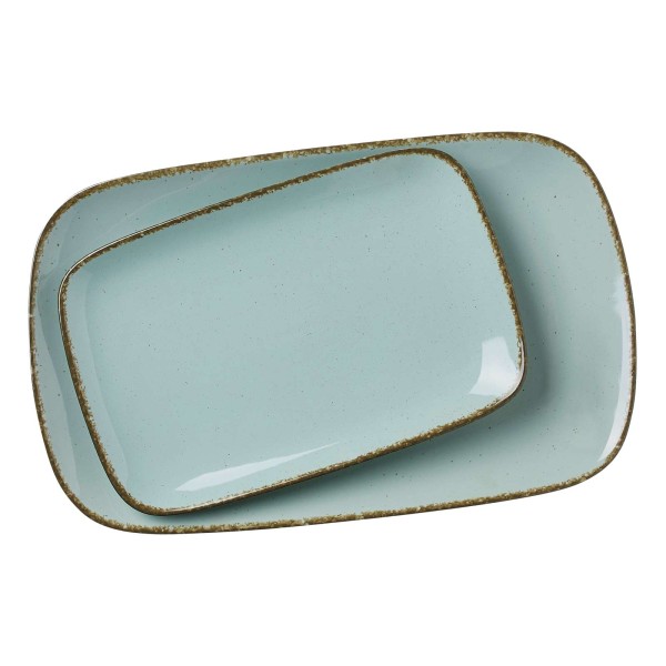 Ritzenhoff & Breker Casa Servierplatten-Set 2-teilig blau - DS