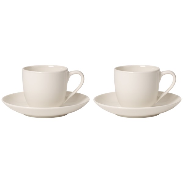 Villeroy & Boch For Me Espressotasse mit Untertasse 70 ml 2er Set - DS