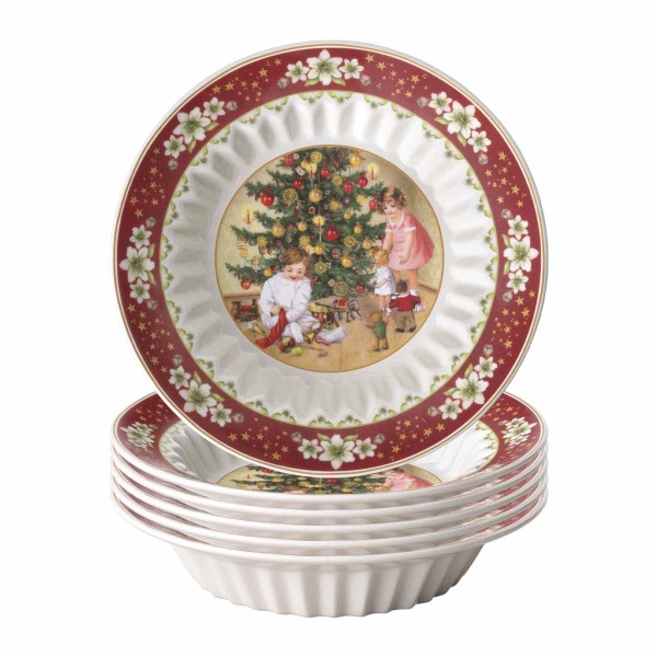 Villeroy & Boch Toy's Fantasy Schale "spielende Kinder" 6er Set - DS