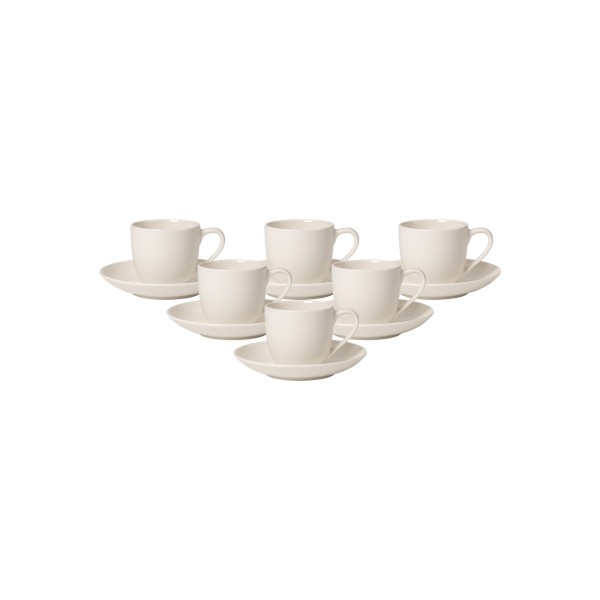 Villeroy & Boch For Me Espressotasse mit Untertasse 70 ml 6er Set - DS