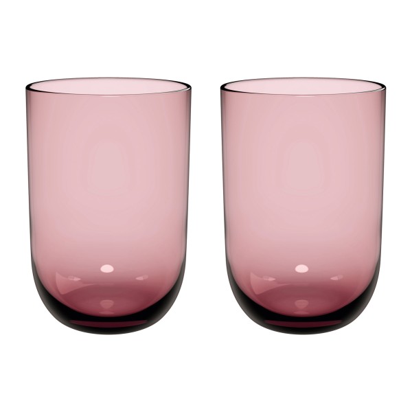 like. by Villeroy & Boch Like Glass Longdrinkbecher 385 ml 2er Set Grape - DS