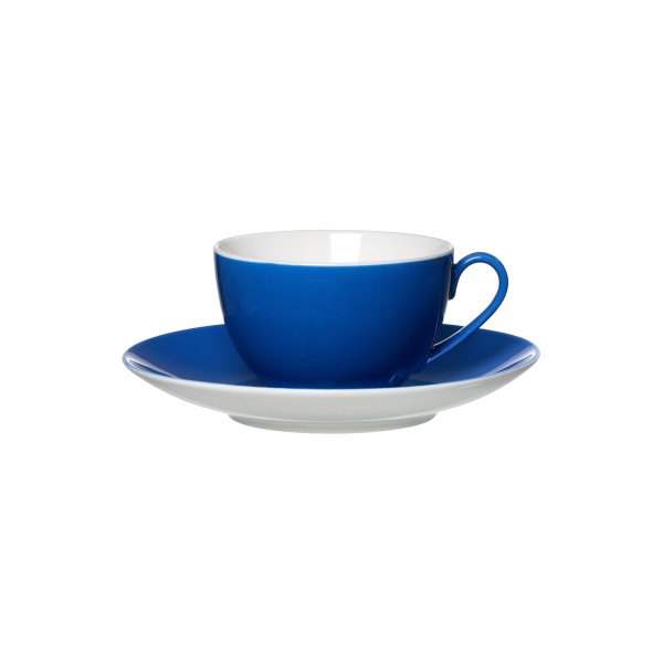 Ritzenhoff & Breker DOPPIO Kaffeetasse mit Untertasse 200 ml indigo blau