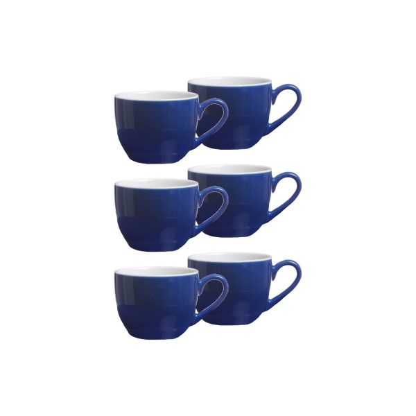 Ritzenhoff & Breker DOPPIO Espressotasse 80 ml indigo blau 6er Set