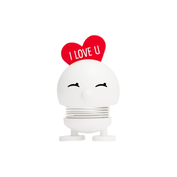 Hoptimist Dekofigur Love Bimble S White 8,7 cm - A