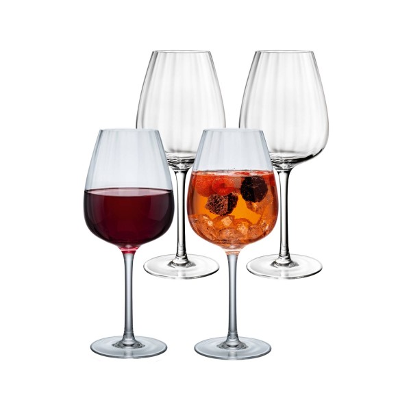 Villeroy & Boch Rose Garden Rotweinkelch 200 ml 4er Set