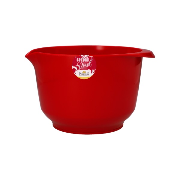 Birkmann Colour Bowls Rühr- und Servierschüssel 3 l rot