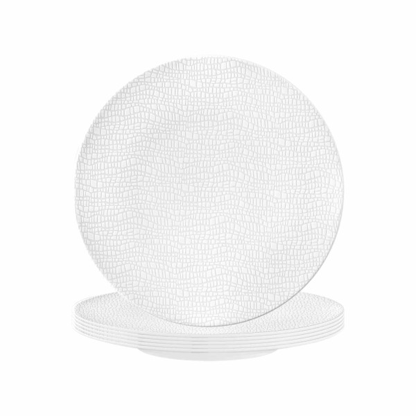 Seltmann Weiden Life Fashion Frühstücksteller ø 22,5 cm 6er Set Luxury White - DS