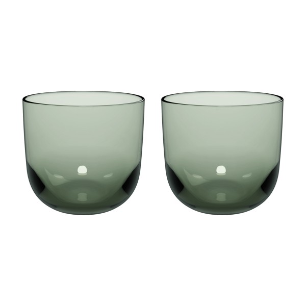 like. by Villeroy & Boch Like Glass Wasserglas 280 ml 2er Set Sage - DS