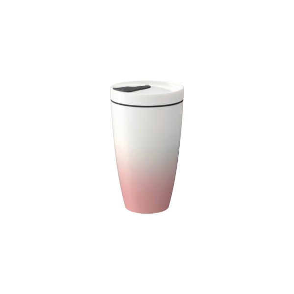 like. by Villeroy & Boch Coffee To Go Kaffeebecher M 350 ml rosa - DS