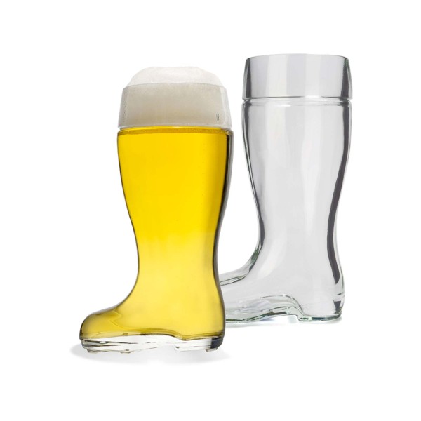 Stölzle Oberglas Stiefel Bierglas 0,5 l 2er Set