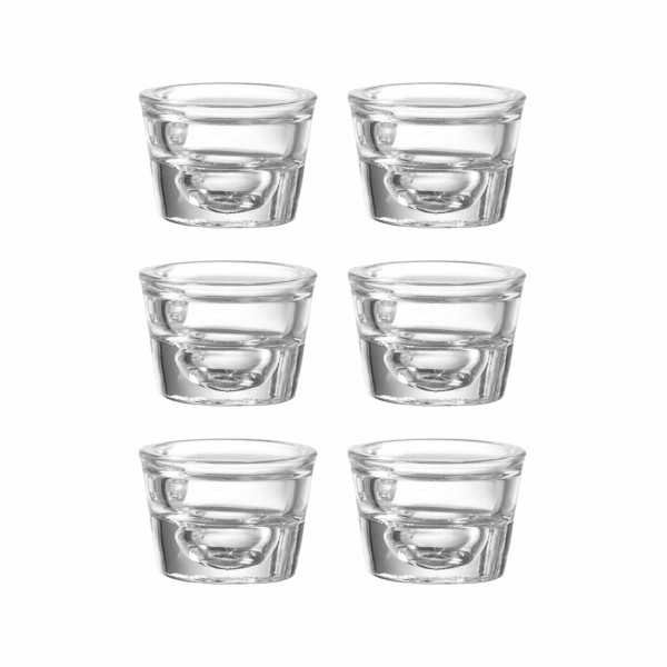 Ritzenhoff & Breker 4fire Teelichthalter Kerzenhalter Glas 6er Pack