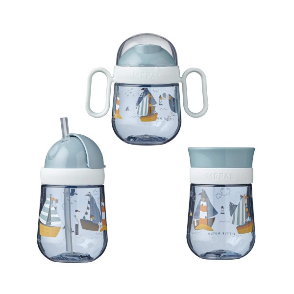 Mepal MIO Trinklernbecher Set 3-teilig Sailors Bay