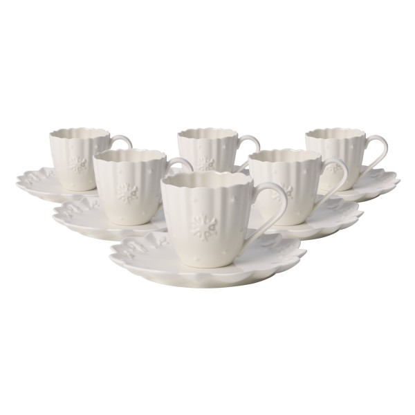 Villeroy & Boch Toy's Delight Royal Classic Tasse mit Untertasse 180 ml 6er Set - DS