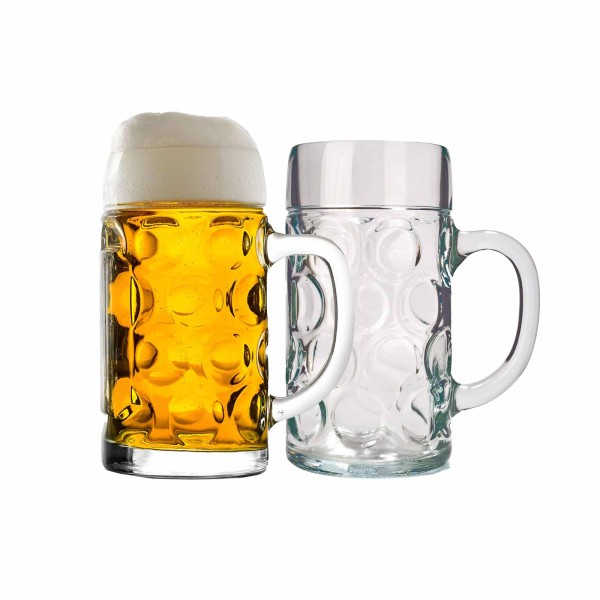 Stölzle Oberglas ISAR Bierkrug 0,5 l 2er Set