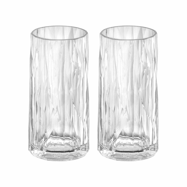 Koziol CLUB NO. 8 Allroundbecher Superglas 2er Set 300 ml - A