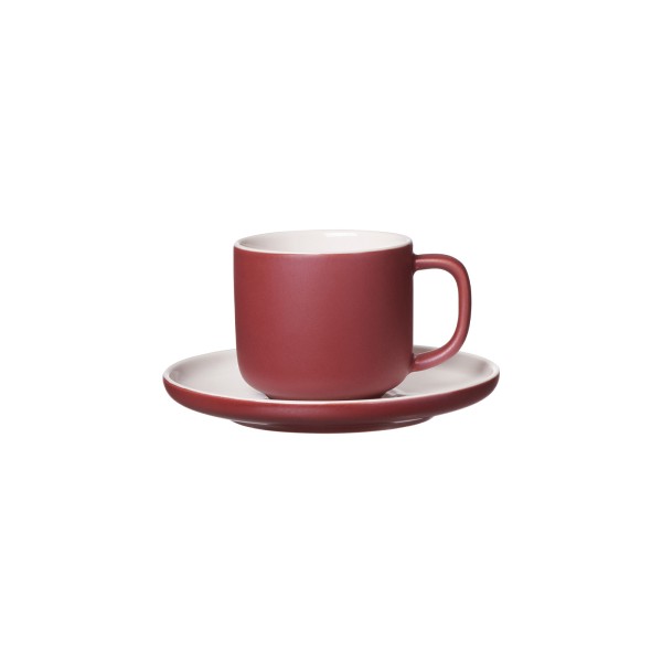 Ritzenhoff & Breker JASPER Kaffeetasse mit Untertasse 240 ml beere