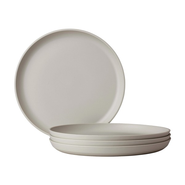 Mepal SILUETA Frühstücksteller ø 23 cm 4er Set Nordic White