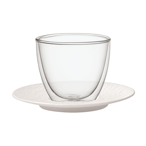 Villeroy & Boch Manufacture Rock Café au Lait-Set weiß 2-tlg.