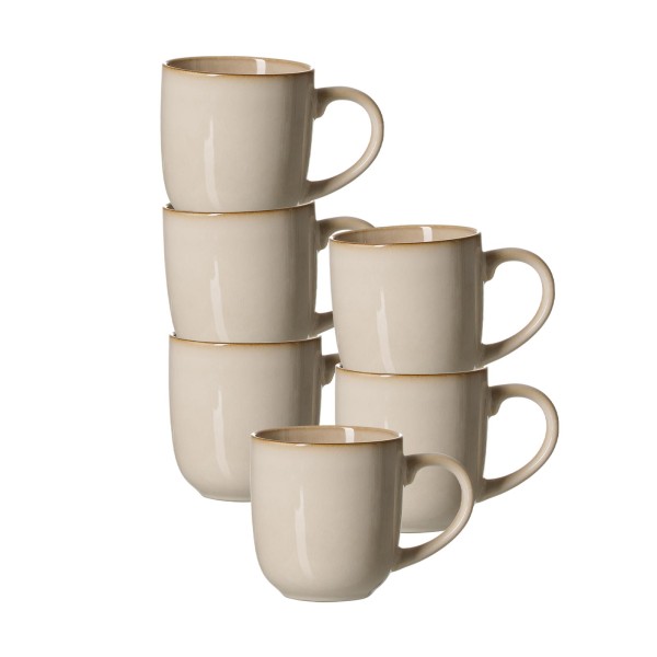 Ritzenhoff & Breker Olivia Kaffeebecher 410 ml 6er Set - DS