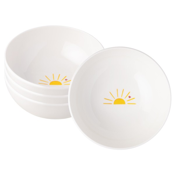 Villeroy & Boch With Love Müslischale ø 16,9 cm Hello Sunshine 4er Set - DS