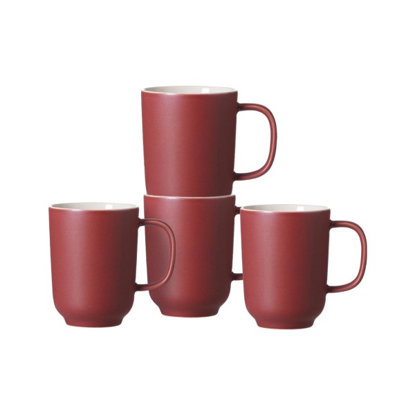 Ritzenhoff & Breker JASPER Kaffeebecher 285 ml 4er Set beere