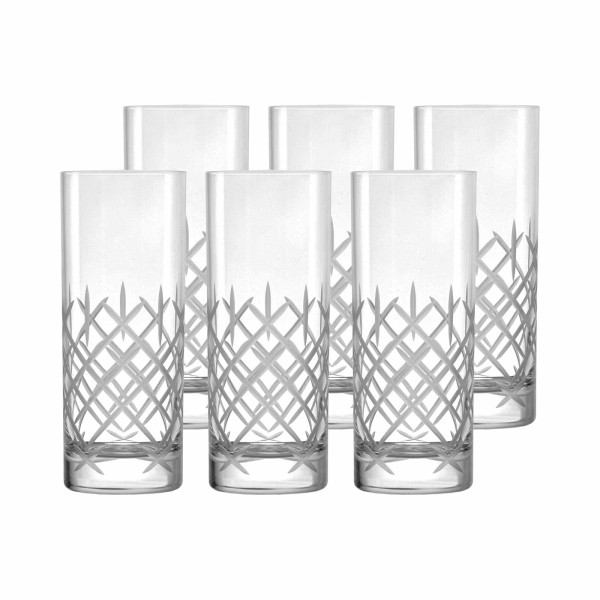 Stölzle Lausitz NEW YORK BAR CLUB Longdrinkbecher 405 ml 6er Set