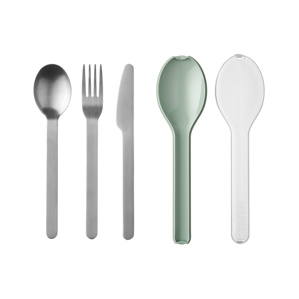 Mepal ELLIPSE Besteck-Set 3-teilig Nordic Sage