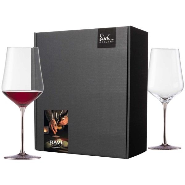 Eisch Ravi Platin Bordeauxglas 620 ml 2er Set