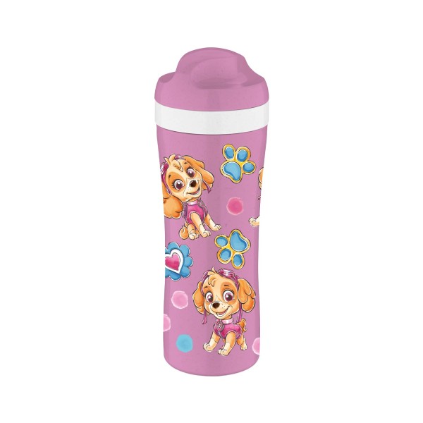 Koziol OASE Trinkflasche 425 ml Paw Patrol organic pink - A