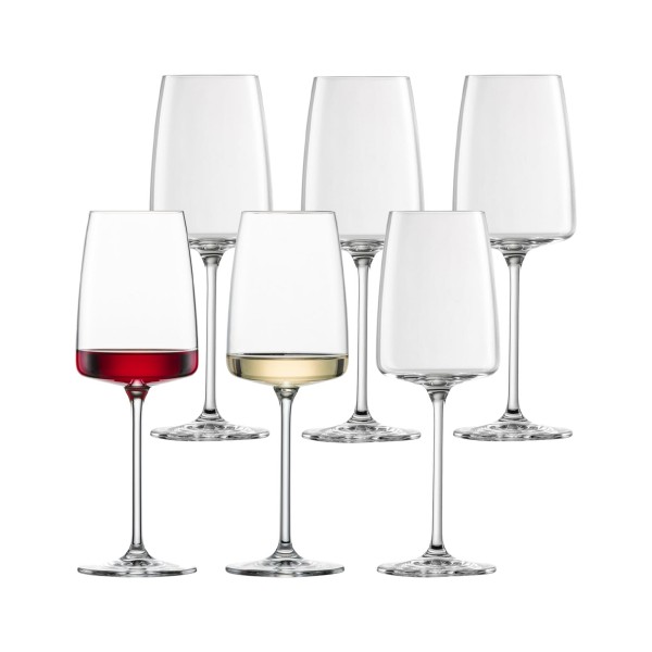 Zwiesel Glas VIVID SENSES leicht & frisch Weinglas 6er Set - Ama