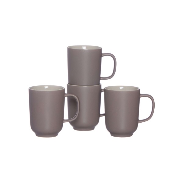 Ritzenhoff & Breker JASPER Kaffeebecher 285 ml 4er Set taupe