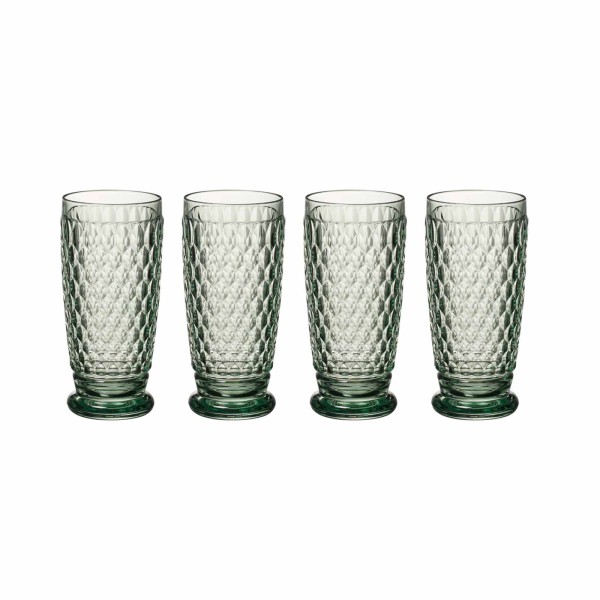 Villeroy & Boch Boston Coloured Longdrinkglas 400 ml grün 4er Set - DS