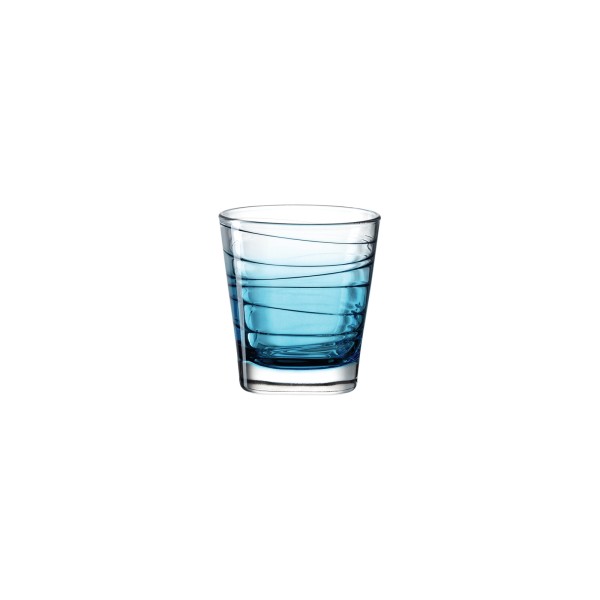 Leonardo VARIO Struttura Trinkglas klein 250 ml blauer Verlauf