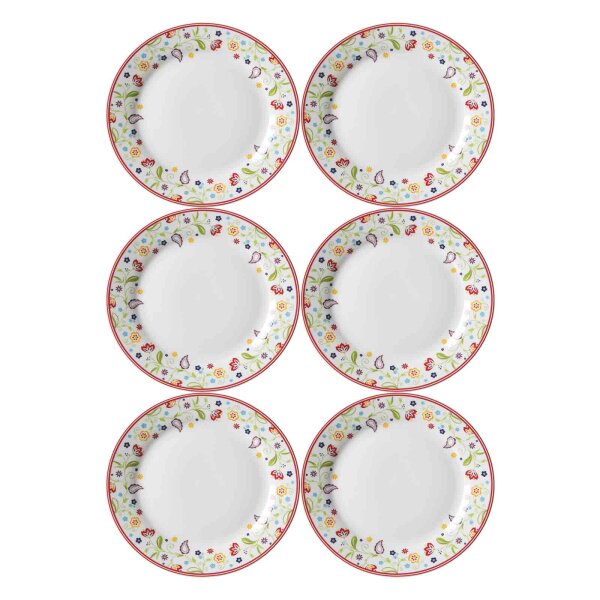 Ritzenhoff & Breker SHANTI Teller flach 27 cm 6er Set