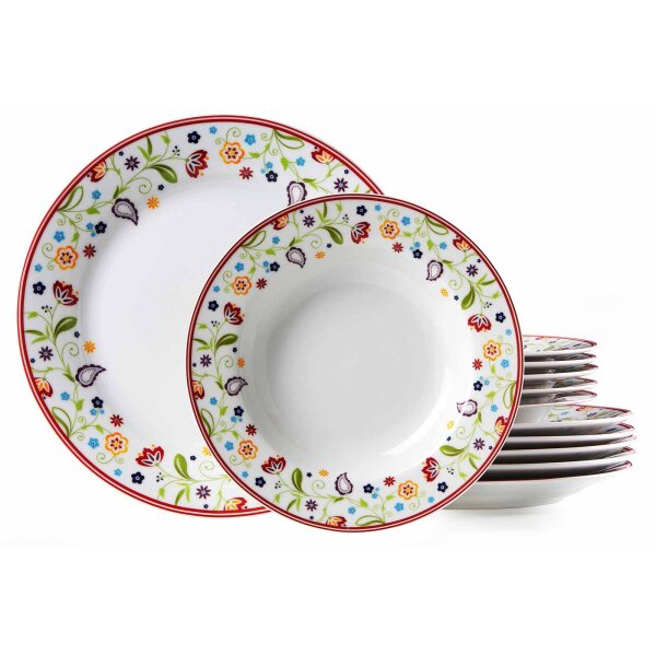 Ritzenhoff & Breker SHANTI DOPPIO Tafelservice 12-teilig